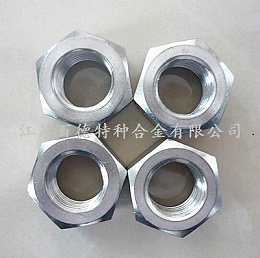 雙相不銹鋼F55(S32760/1.4501)螺母